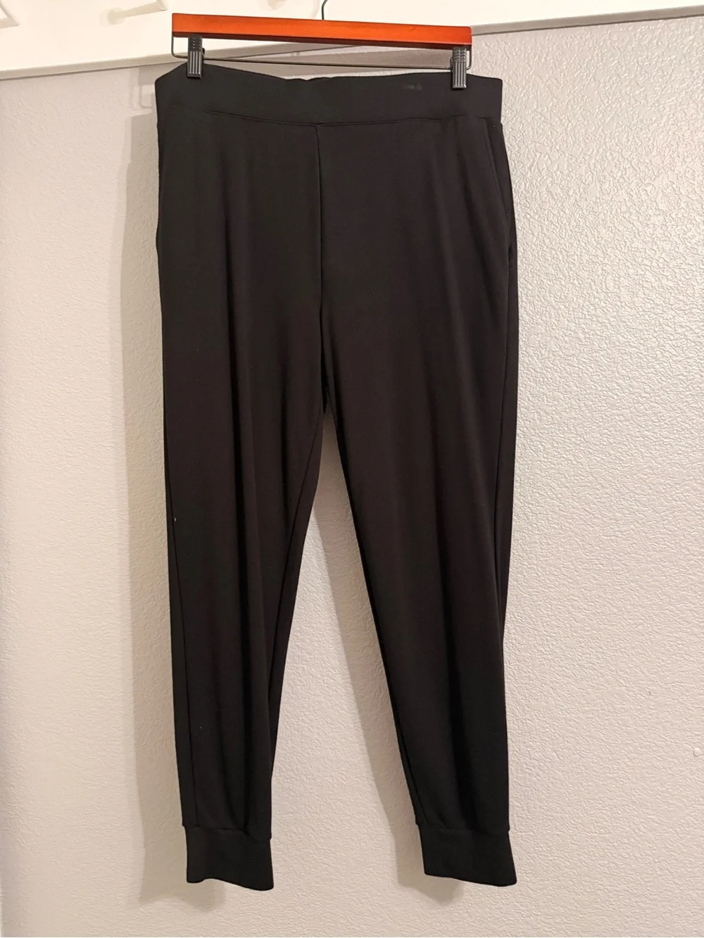 Matty M Black Pull-On Jogger Pants